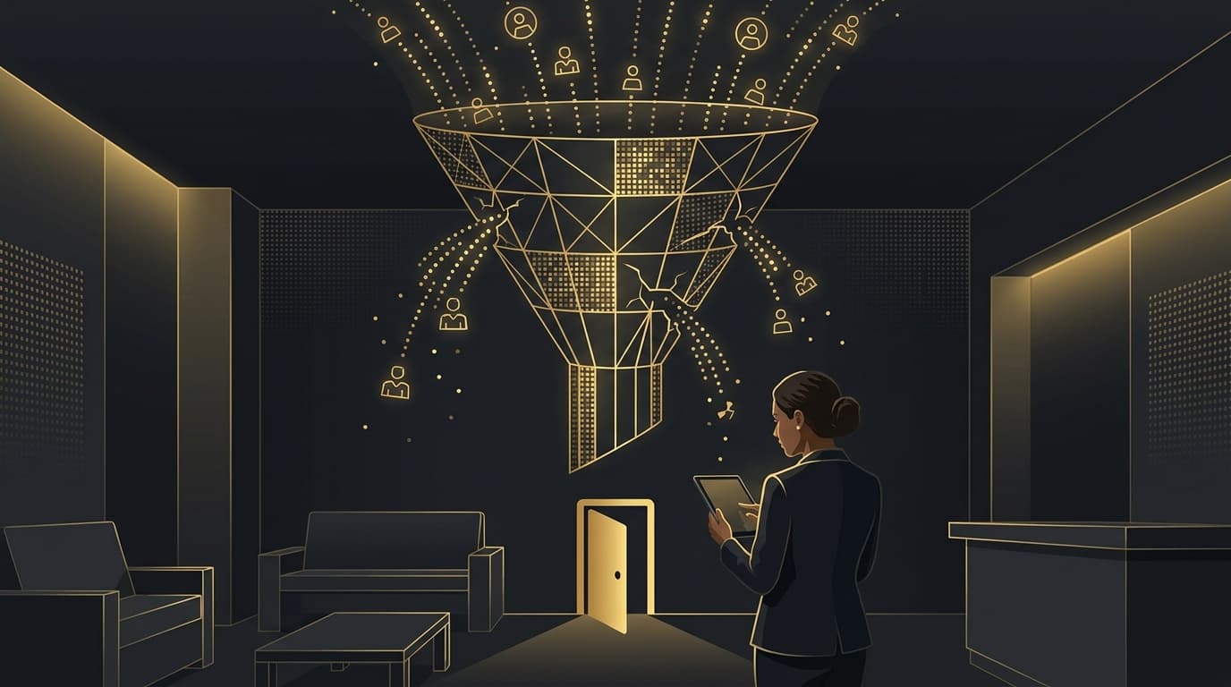Cover illustration: How to Get More New Patients for My Clinic: Fix the Funnel That's Leaking Them