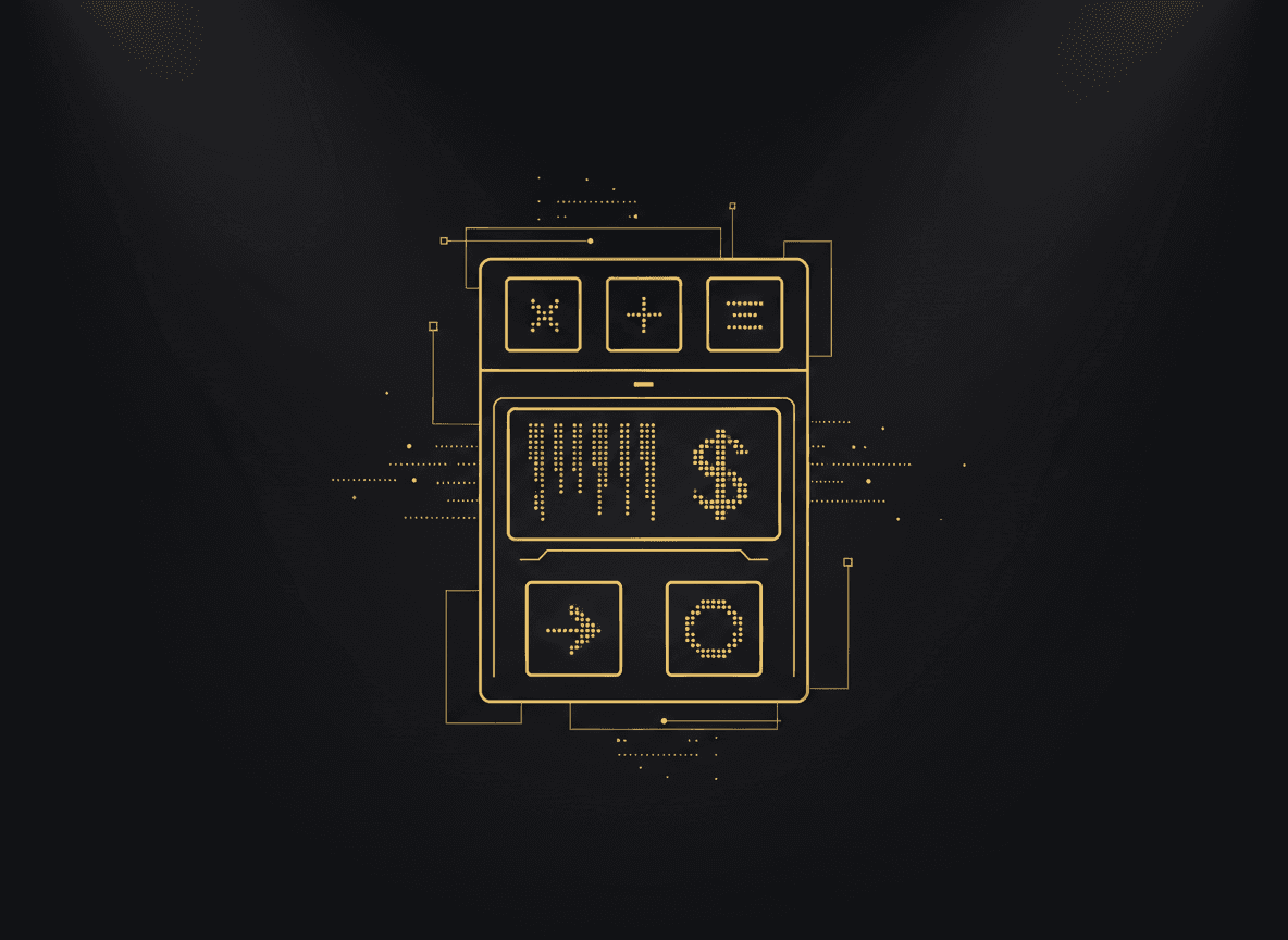 A clean calculator-style graphic prompting readers to plug in average ticket × abandoned bookings per week to estimate recovered revenue.